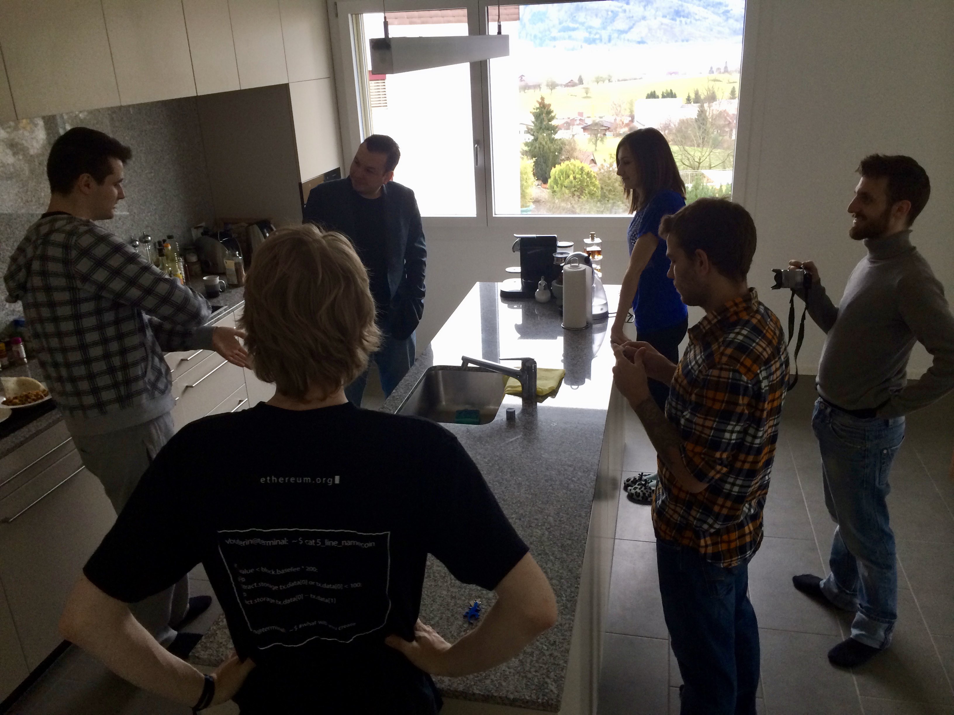 Early Ethereum team photo